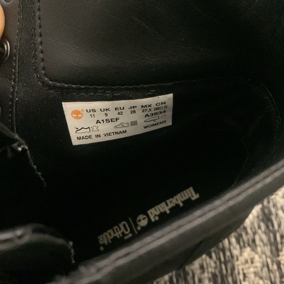 Women’s Timberland heeled boots black - Picture 8 of 11